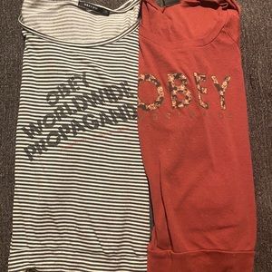 Obey sweatshirts